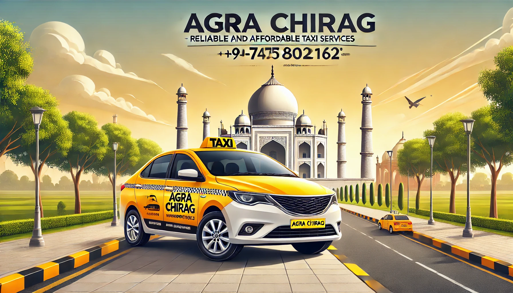 How to Book a Reliable One Way Taxi in Agra | Agra Chirag